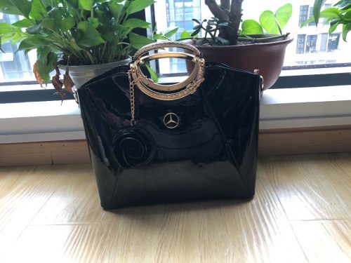 2022 MCB Bright Lacquered Platinum Leather Bag photo review